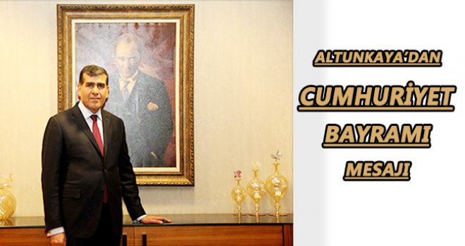 Altunkaya'dan birlik ve beraberlik çağrısı