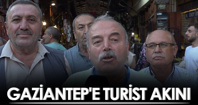  Gaziantep'e turist akını