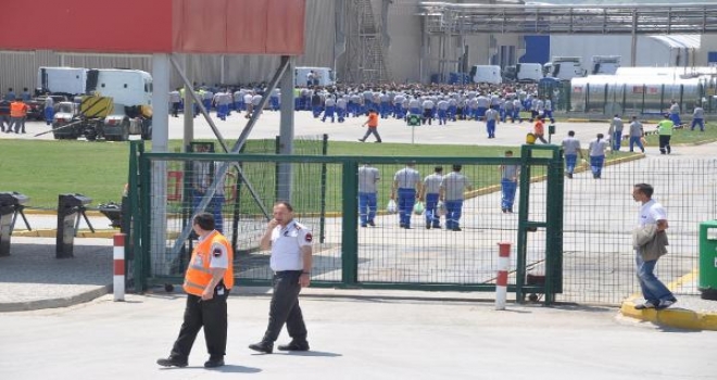 Ford Otosan İnönü Fabrikasında İş Bırakma Eylemi