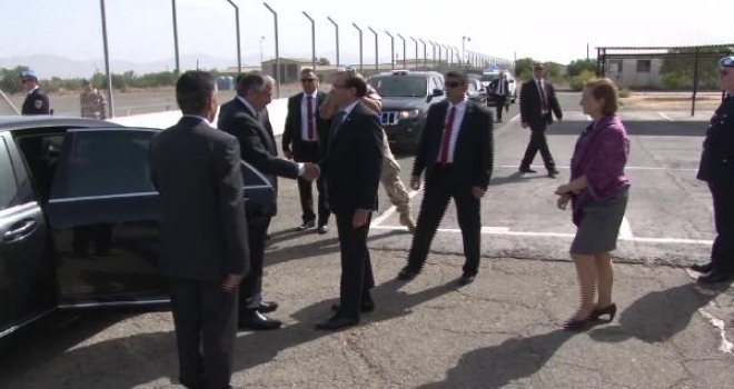 Kıbrısta Liderler Bir Araya Geldi