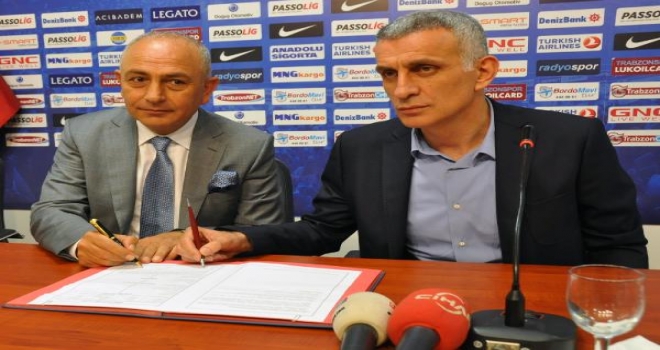 Trabzonsporda Sportif Direktör Hurma İmzayı Attı