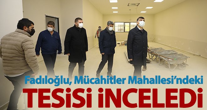 159 Nolu sosyal tesis, 3 mahalleye hitap edecek