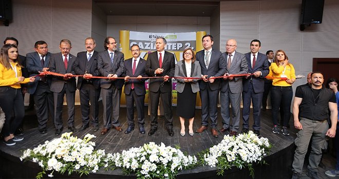 2. Gaziantep Kitap Fuarı açıldı