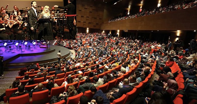 2. opera festivali galasında Gaziantep'e müzik ziyafeti