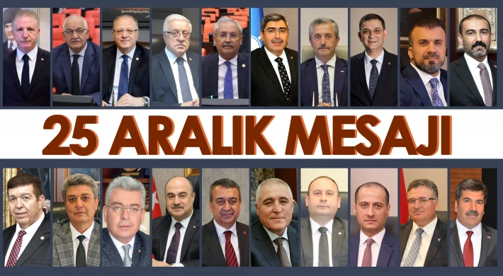 Gaziantep protokolünden 25 Aralık mesajı