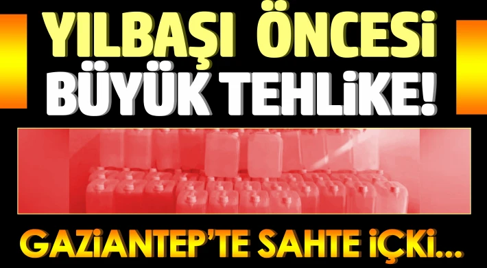 Polis yılbaşı öncesi 350 litre kaçak alkol ele geçirildi