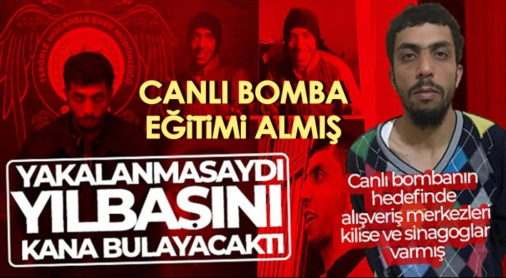 Yakalanmasaydı yılbaşını kana bulayacaktı