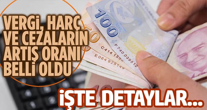 2023 yılı vergi, harç ve ceza ücretleri belli oldu