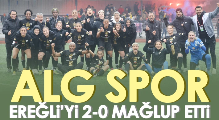 ALG Spor, Ereğli’yi 2-0 mağlup etti