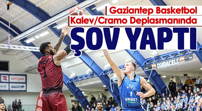 Gaziantep Basketbol çeyrek finali garantiledi