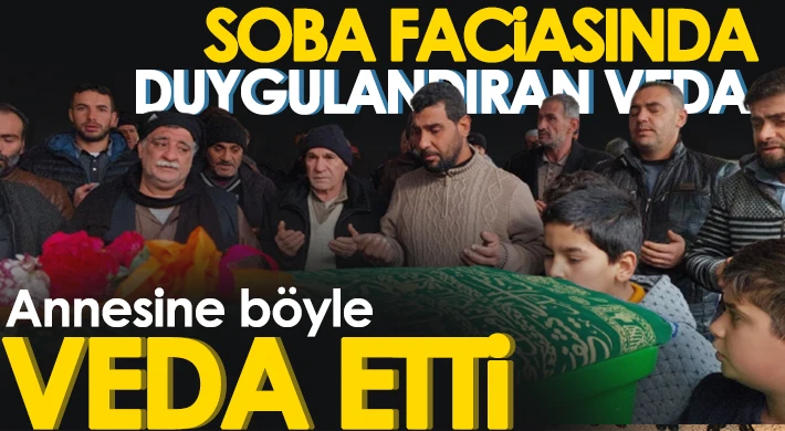 Gaziantep'te soba faciası! Duygulandıran veda