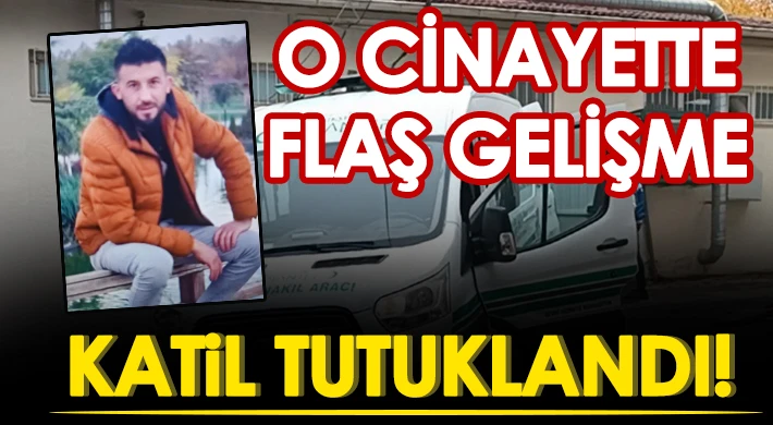 Oto yedek parçası almaya gelen şahsı öldüren zanlı tutuklandı