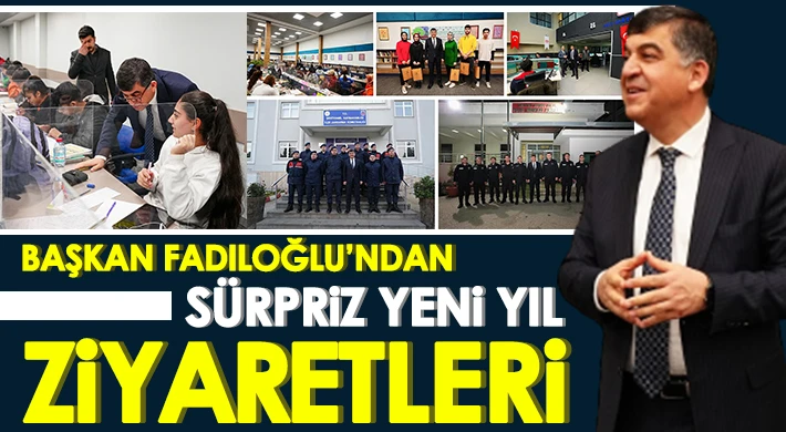 Rıdvan Fadıloğlu, yeni yıl geleneğini bozmadı