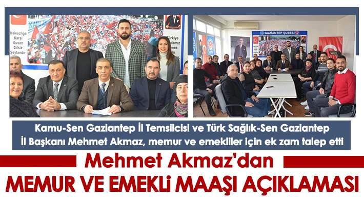 Türkiye Kamu-Sen ekstra emekli zammı için basın açıklaması yaptı