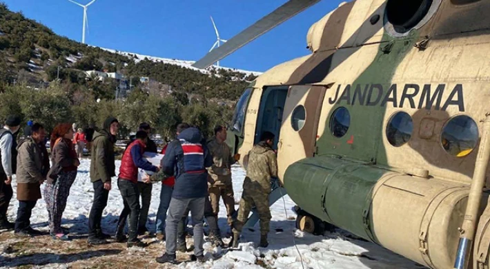 Askeri Helikopterler Gaziantep'in Her Bölgesinde