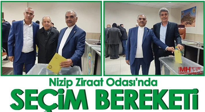 Nizip Ziraat Odası'nda Seçim Bereketi