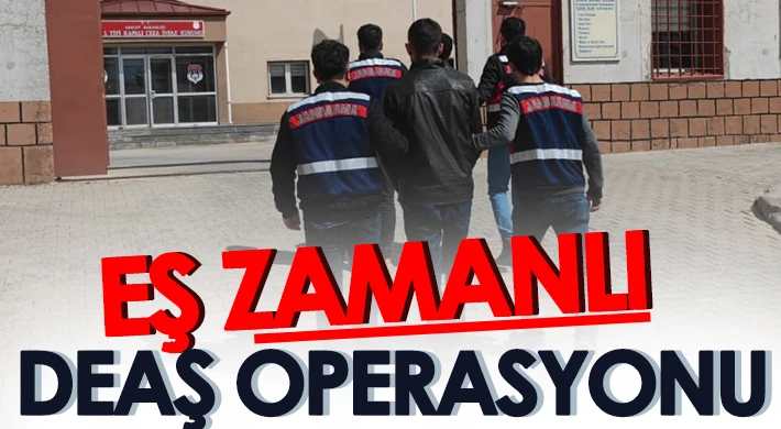 2 ilde eş zamanlı DEAŞ operasyonu! 2 kişi yakalandı