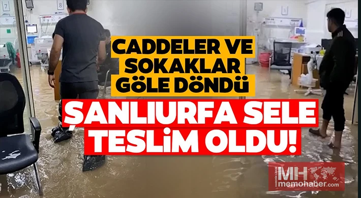 Evleri su bastı, yollar göle döndü