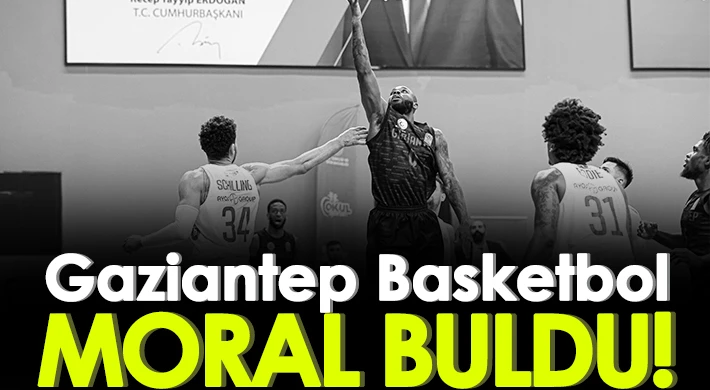 Gaziantep Basketbol'dan galibiyet