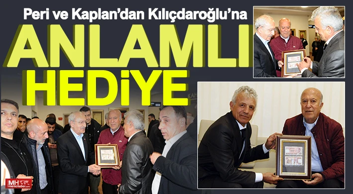 İstiklal Marşı Anısına Basılan Tarihi Para Kılıçdaroğlu’na Hediye Edildi