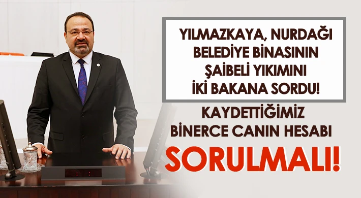 Kaydettiğimiz Binerce Canın Hesabı Sorulmalı!