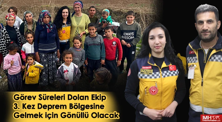 Köy köy dolaşan sağlık ekibi, hem sağlık taraması yapıyor hem de gıda ve hijyen seti yardımında bulunuyor