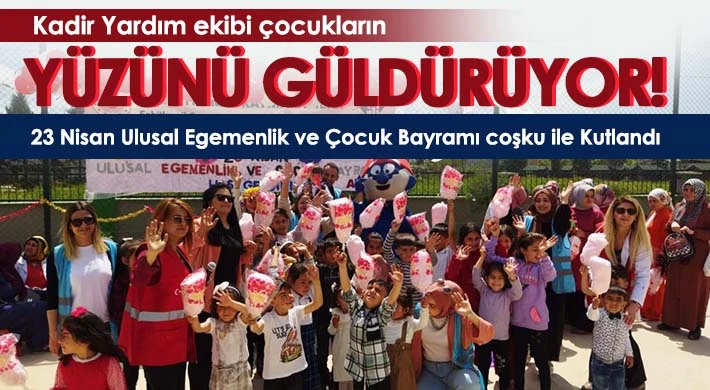 23 Nisan Ulusal Egemenlik ve Çocuk Bayramı coşku ile Kutlandı