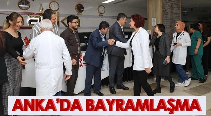 ANKA’da bayramlaşma