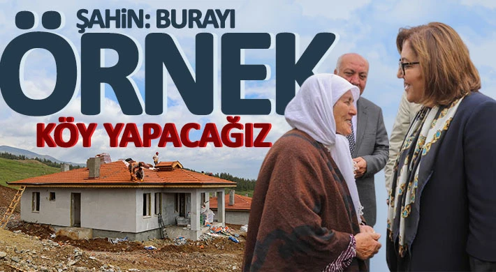 Belpınar köy evleri örnek olacak