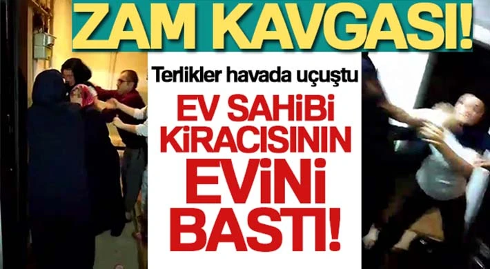 Ev sahibi, kiracı kavgasına bir yenisi eklendi!