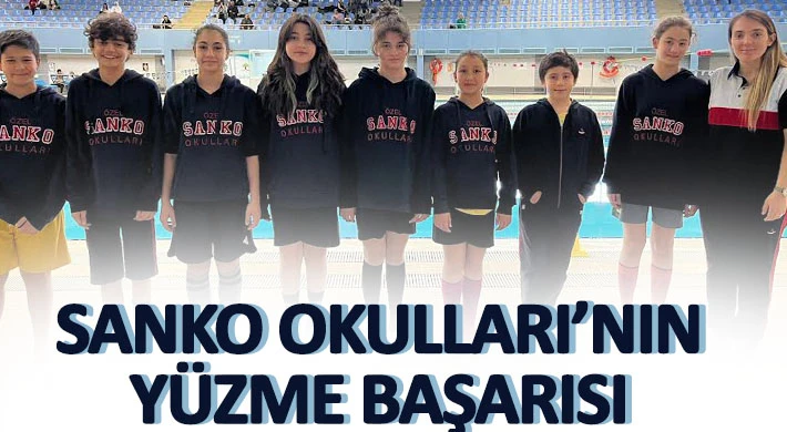 SANKO Okulları’nın Yüzme Başarısı