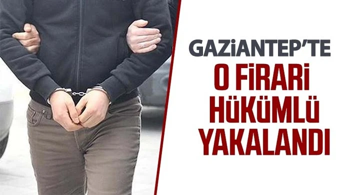 Silahlı yağma suçundan kesinleşmiş cezası bulunan firari yakalandı