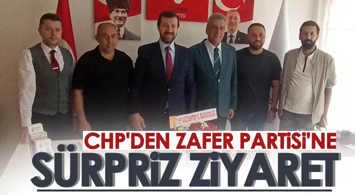 CHP'den Zafer Partisi'ne sürpriz ziyaret