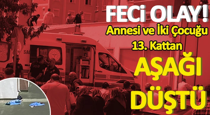 Çocuğunu Kurtarırken Balkondan Aşağı Düştü!