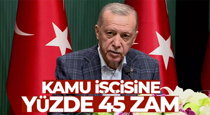 Kamu işçisinin zam oranı açıklandı
