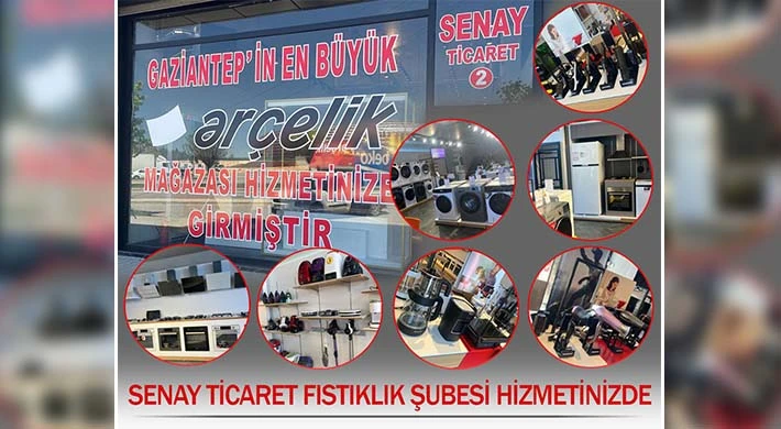 Senay Ticaret Fıstıklık Şubesi Hizmetinizde