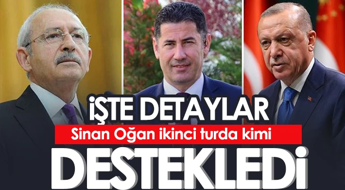 Sinan Oğan Cumhurbaşkanlığı seçiminde kimi destekleyeceği belli oldu