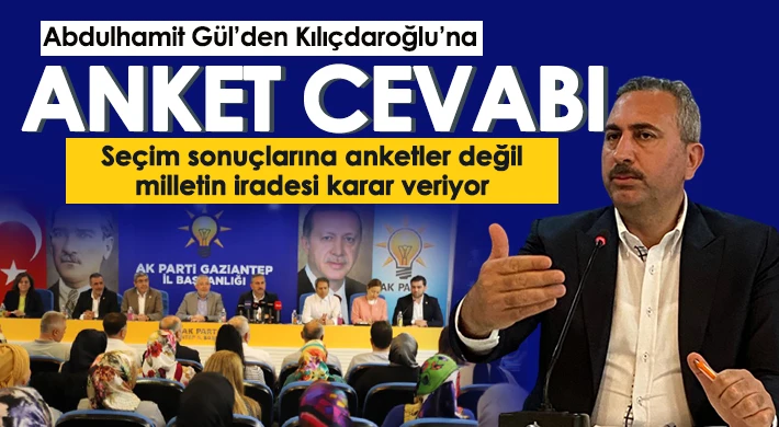 Abdulhamit Gül: Türkiye Yüzyılının anahtarı yeni anayasadır