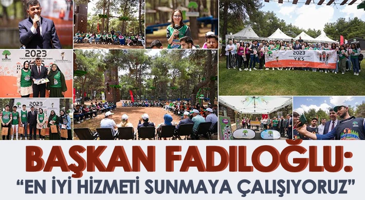 Başkan Fadıloğlu, Öğrencilere YKS Kitapçığı Dağıttı