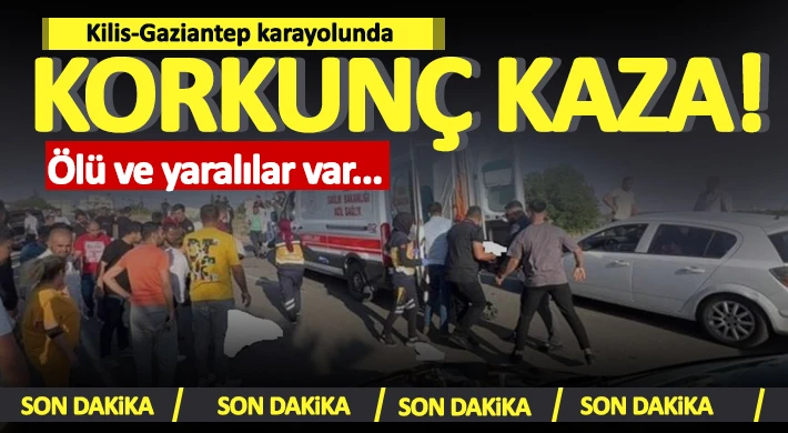 Gaziantep’te otomobil ile motosiklet çarpıştı: 1 ölü, 2 yaralı