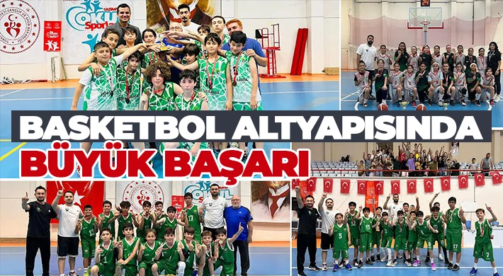 Potada U12 yaş grubunda 4 kupa