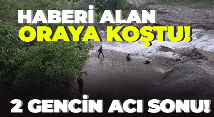  Serinlemek için gölete giren 2 kişi boğuldu