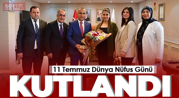 11 Temmuz Dünya Nüfus Günü Kutlandı