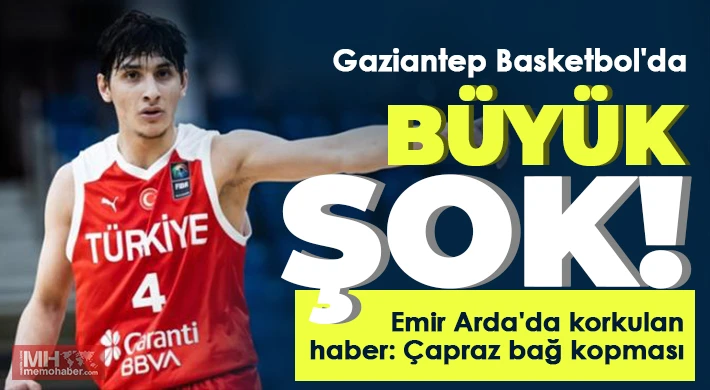 Gaziantep Basketbol'da büyük şok!