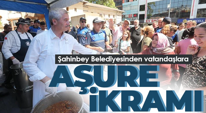 Şahinbey Belediyesi aşure geleneğini sürdürüyor