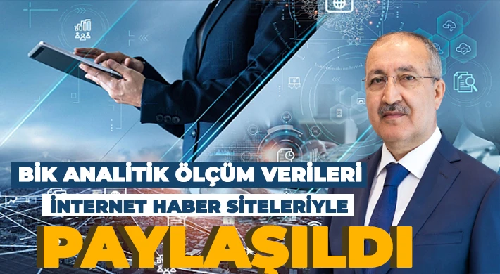 BİK Analitik Ölçüm Verileri İnternet Haber Siteleriyle Paylaşıldı