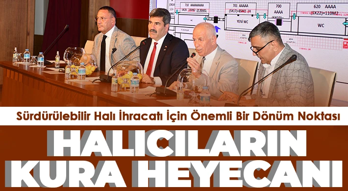 CFE Carpet and Flooring Expo 2023 İçin Kura Çekimi Yapıldı