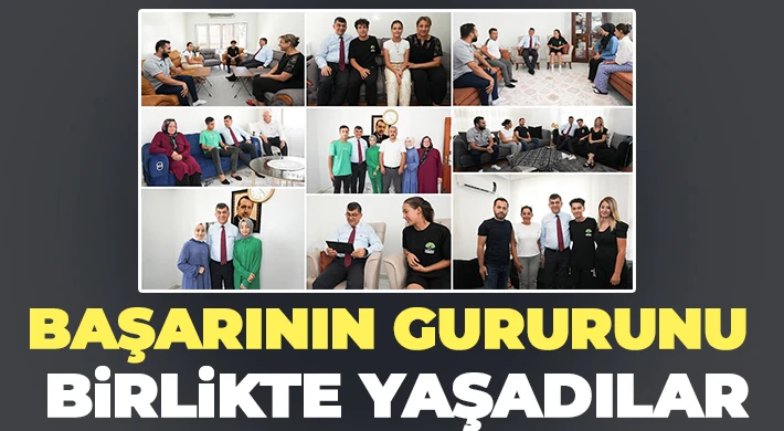 Fadıloğlu, genç öğrencilerin mutluluğu paylaştı