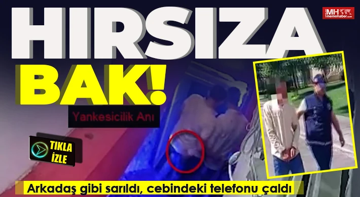Hırsızlık anları güvenlik kamerasına yansıdı