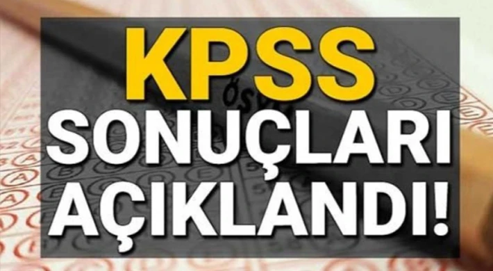 KPSS sonuçları açıklandı